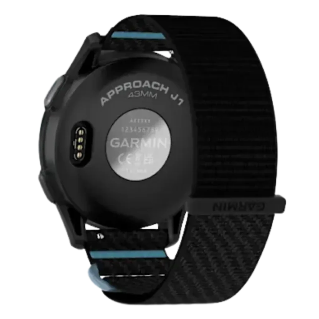Montre GPS Garmin Approach J1 noir avec écran tactile AMOLED affichant les distances de golf - Ítem3