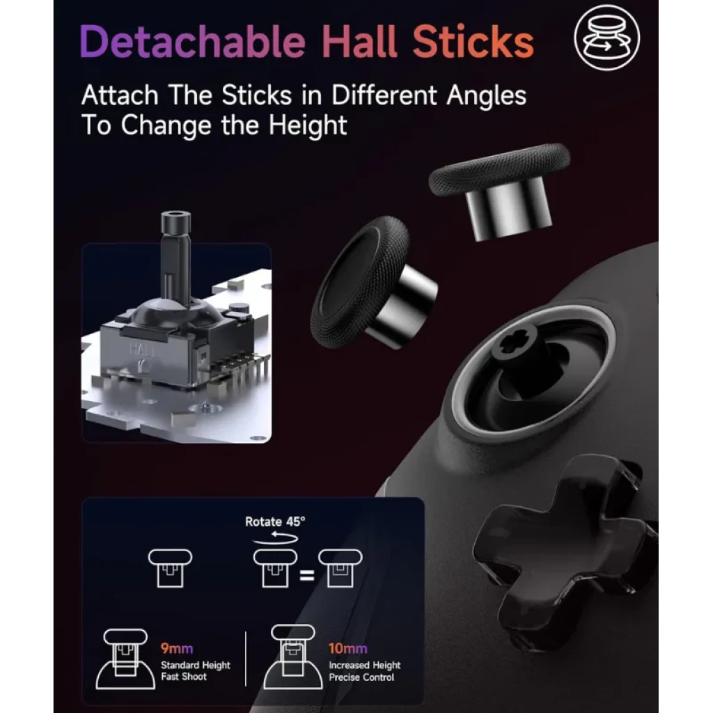 EasySMX X20 - Gamepad con Botones Mecánicos para PC, Switch y Smartphone (Android e iOS) - Ítem3