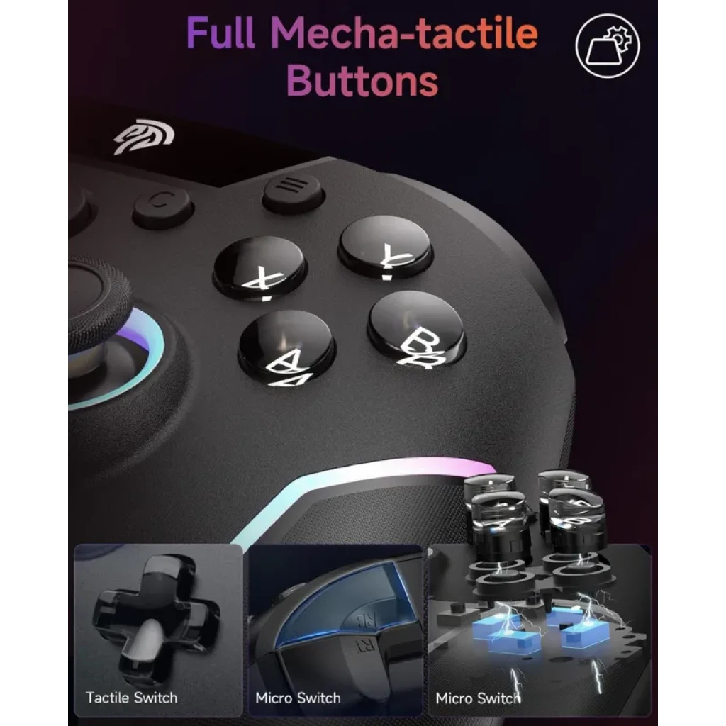 EasySMX X20 - Gamepad con Botones Mecánicos para PC, Switch y Smartphone (Android e iOS) - Ítem4