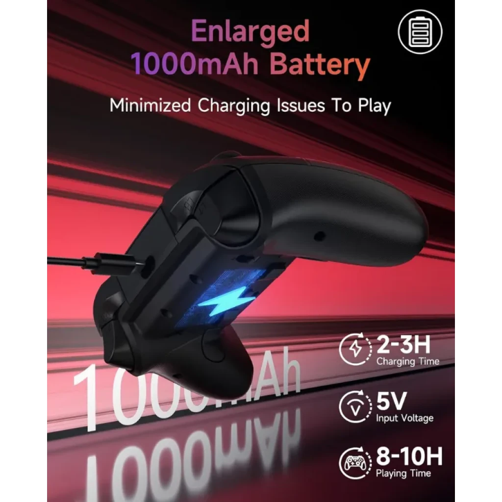 EasySMX X20 - Gamepad con Botones Mecánicos para PC, Switch y Smartphone (Android e iOS) - Ítem7