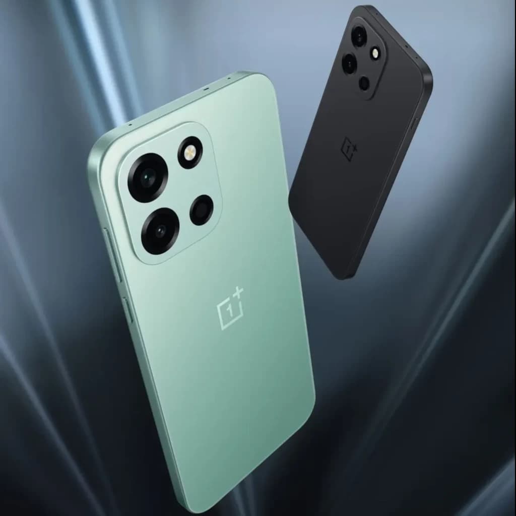 Oneplus Nord 6 5G 512GB negro con triple cámara trasera, módulo elevado y acabado mate; bordes rectos y diseño minimalista con logo OnePlus visible
