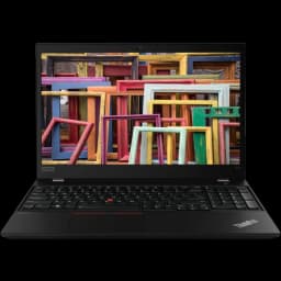 Lenovo ThinkPad T15 Gen 1 15,5 pol teclado QWERTZ preto, tela ampla com bordas finas, trackpoint vermelho e chassi robusto renovado em excelente condição