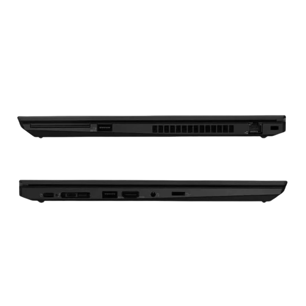 Notebook Lenovo ThinkPad P15s Gen 1 preto, tela 15,6 pol com bordas finas, webcam central, teclado com TrackPoint vermelho e logotipos ThinkPad e P15 visíveis - Item2