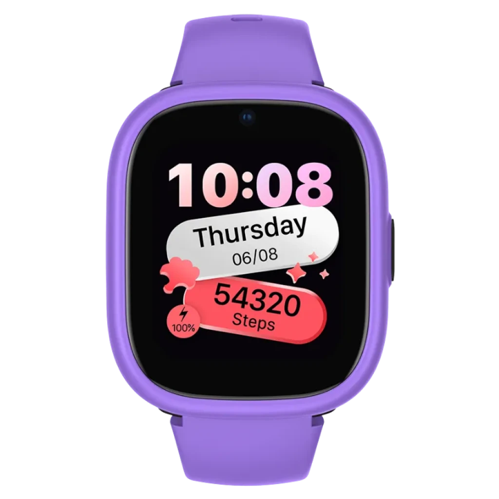 Smartwatch infantil Lagenio K3 New Lila con pantalla táctil y cámara frontal - Ítem1