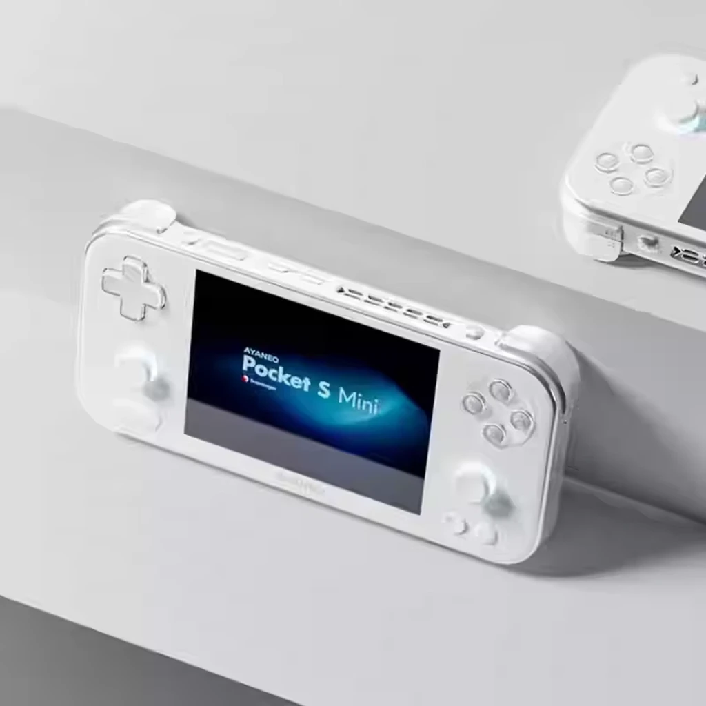 Ayaneo Pocket S Mini 8 Go/128 Go Blanc, console rétro compacte blanche avec écran large, croix directionnelle, deux sticks analogiques et boutons A B X Y - Ítem2