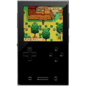 Ayaneo Pocket VERT 8 Go/128 Go Noir Snapdragon 8 Gen 1, console portable noire avec écran couleur, croix directionnelle et quatre boutons ronds en façade