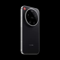 Xiaomi Leica Leitzphone 5G negro con gran módulo circular Leica, triple cámara 200 MP, cuerpo metálico biselado, logo rojo Leica y acabado mate elegante