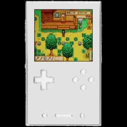 Ayaneo Pocket VERT 8GB/128GB Blanco con diseño retro tipo Game Boy, carcasa blanca, cruceta grande, cuatro botones frontales y pantalla a color compacta