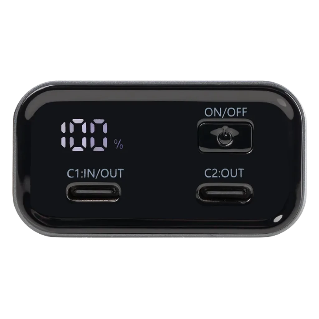 Bateria externa Tactical Squad Company de 30 W e 10 000 mAh, com estrutura em alumínio e ecrã LED - Item3