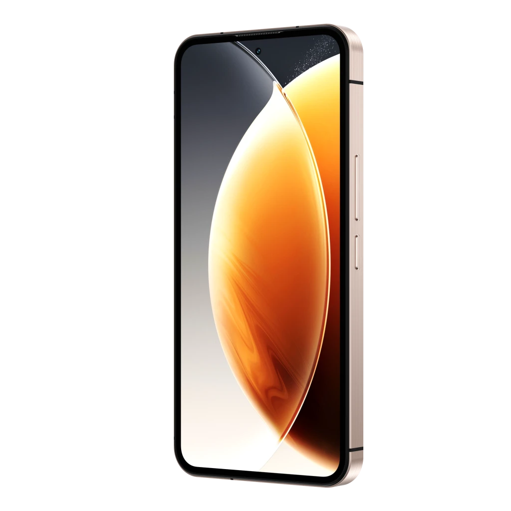 Oukitel WP210 5G preto dourado com traseira texturizada metálica, módulo de câmera hexagonal com quatro lentes e tela frontal com furo central - Item3