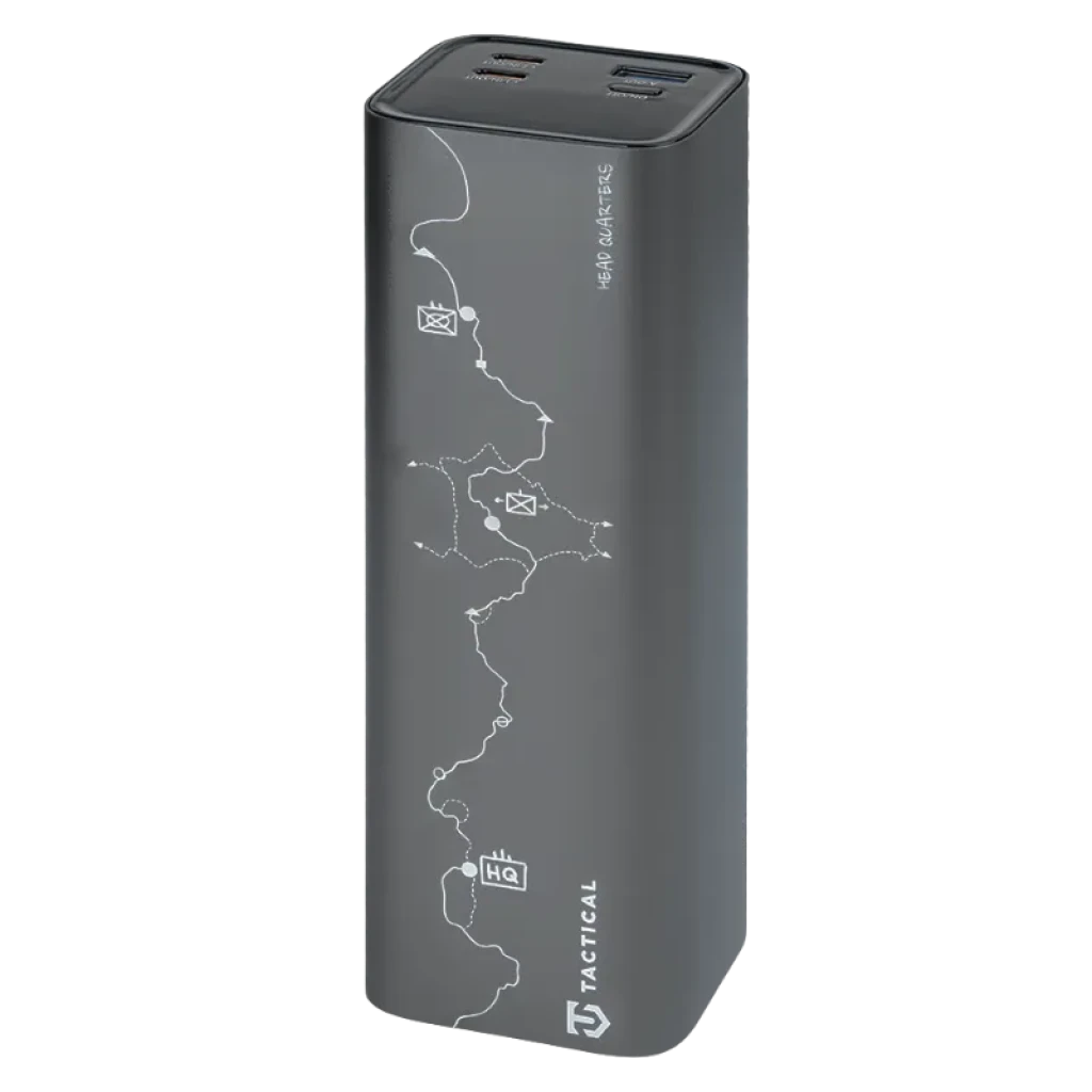 Batterie externe Tactical Squad Head Quarters 65 W en aluminium gris - Ítem1