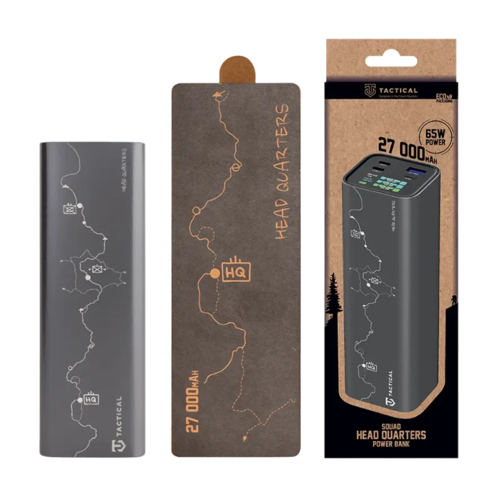 Batterie externe Tactical Squad Head Quarters 65 W en aluminium gris - Ítem5