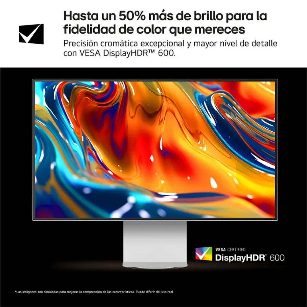 Monitor profissional LG 32U990A-S 6K com painel Nano IPS Black - Item3