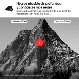 Nivel de contraste del LG 32U990A-S