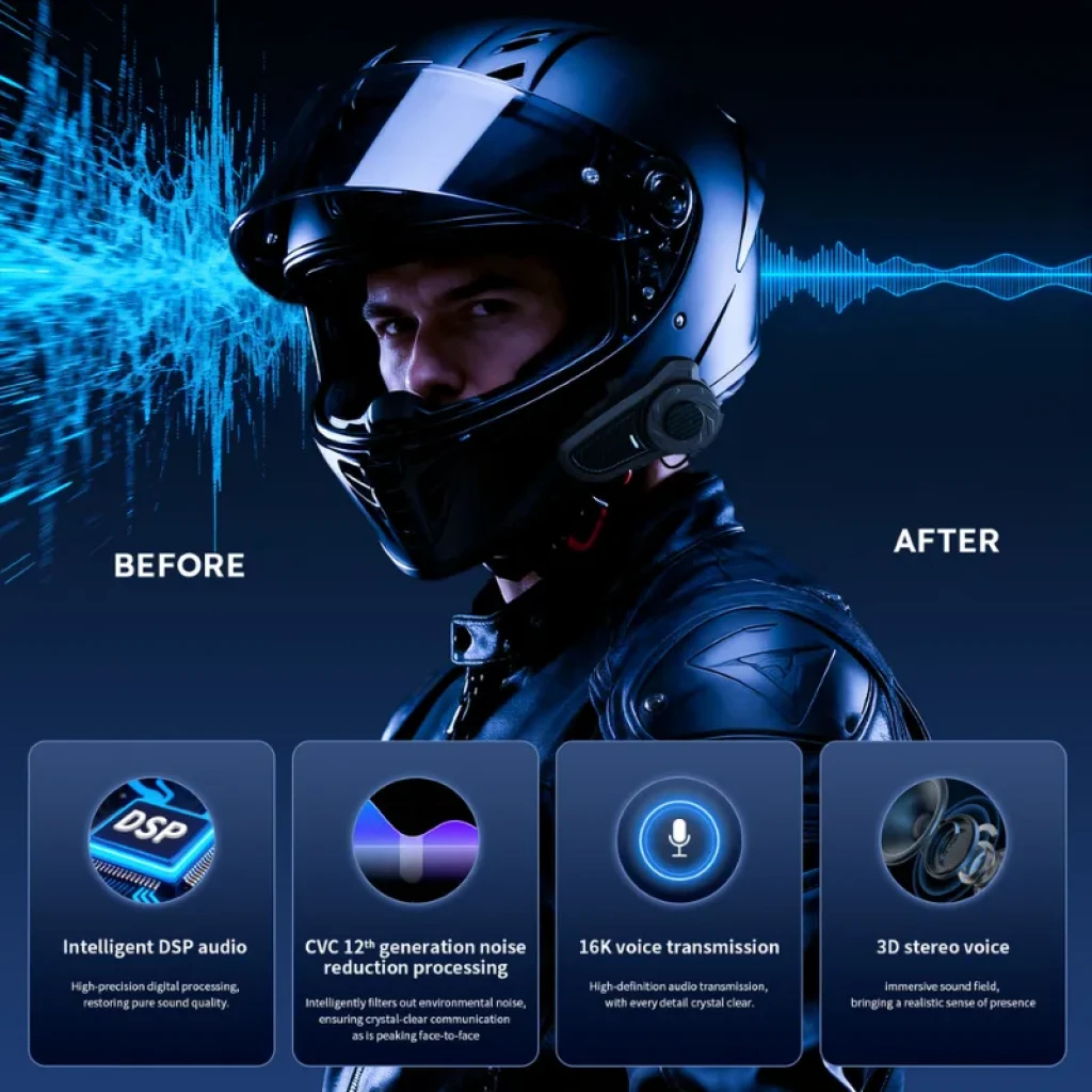 Intercomunicador Hysnox X9 con diseño de dial giratorio - Ítem5