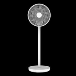 Ventilateur sur pied blanc Cecotec EnergySilence 2600 Sunflower 22 W, grille ronde fine, 3 en 1, hauteur réglable, base stable, design minimaliste silencieux