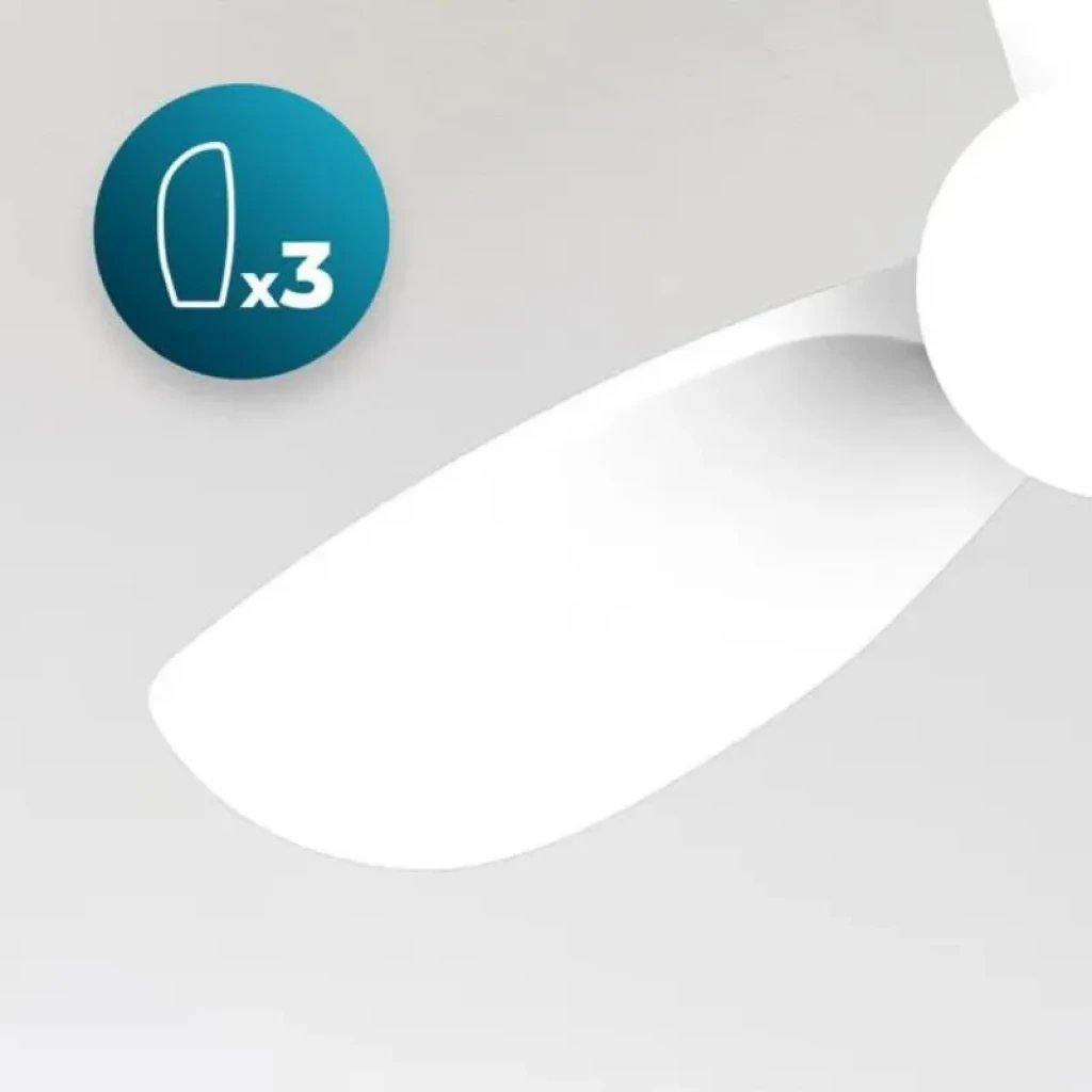 Ventilador de techo Cecotec EnergySilence Aero 3050 blanco con motor DC y lámpara LED - Ítem4