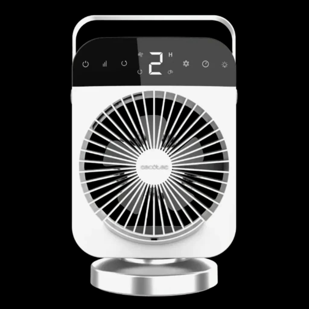 Climatizador de escritorio Cecotec EnergySilence 600 DeskChill Smart Rotate con panel digital