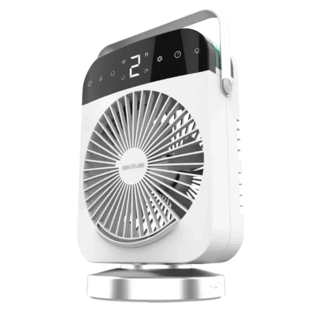 Climatizador de escritorio Cecotec EnergySilence 600 DeskChill Smart Rotate con panel digital - Ítem1