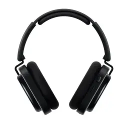 Nothing Headphone (a) Preto com diadema acolchoada, conchas ovais grandes, almofadas macias, botões laterais e design minimalista mate