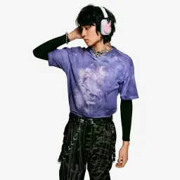 Nothing Headphone a Rosa com conchas rosa e arco acolchoado cinza, design over-ear, acabamento moderno, almofadas macias e detalhes prateados brilhantes