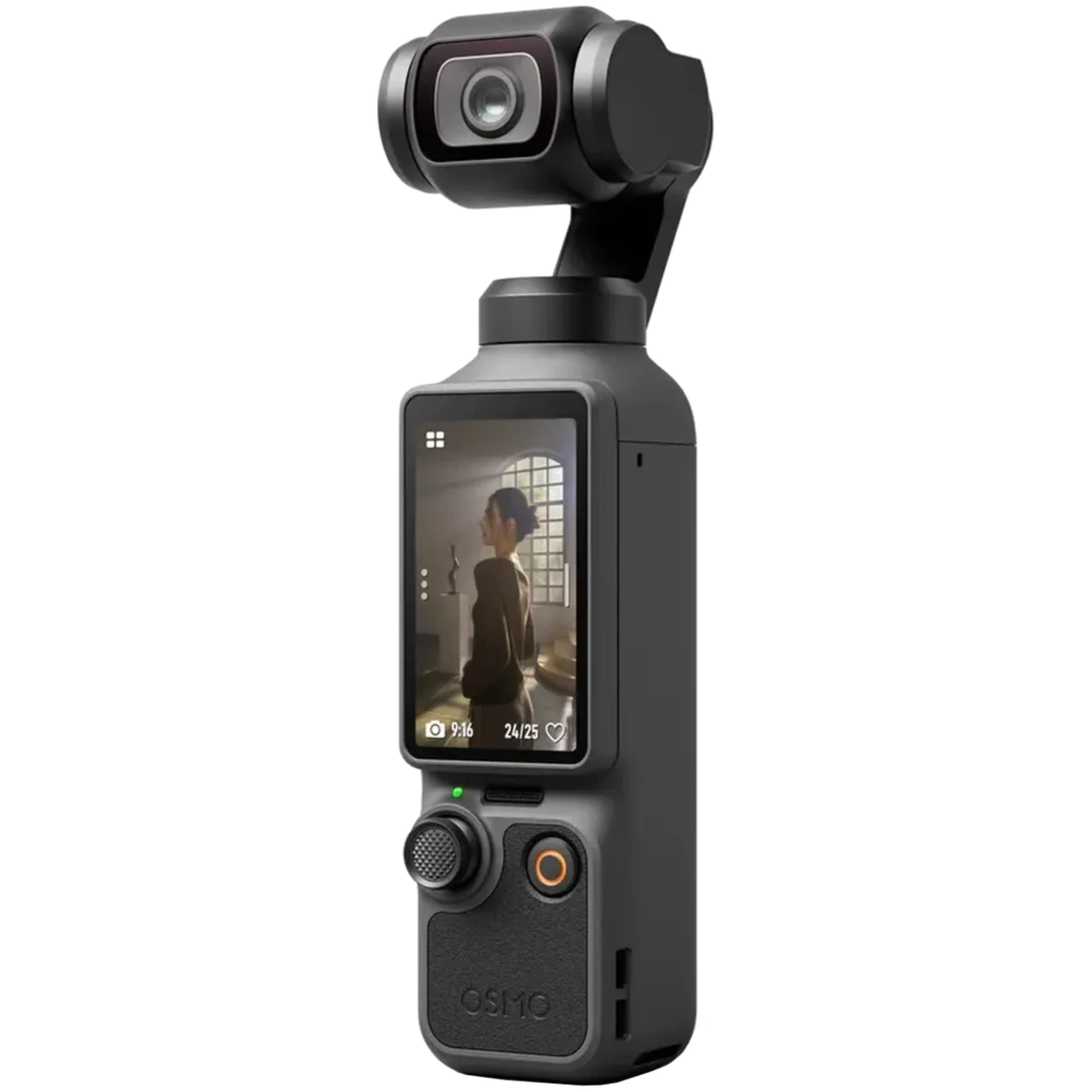 DJI Osmo Pocket 4 Creator Combo 4K 240fps Mic 3 cámara compacta con gimbal 3 ejes, pantalla táctil, joystick y botón de grabación en cuerpo portátil - Ítem