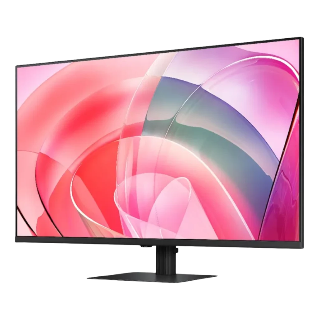 Vista frontal do monitor Samsung ViewFinity S70D de 37