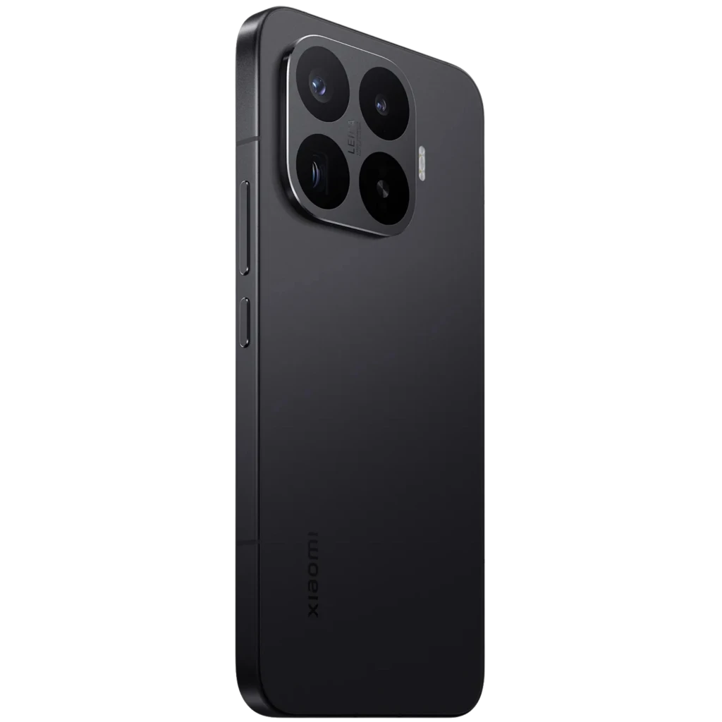 Xiaomi 17T Pro 5G negro con pantalla sin bordes y cámara trasera cuádruple en módulo cuadrado, acabado mate y borde metálico elegante - Ítem3