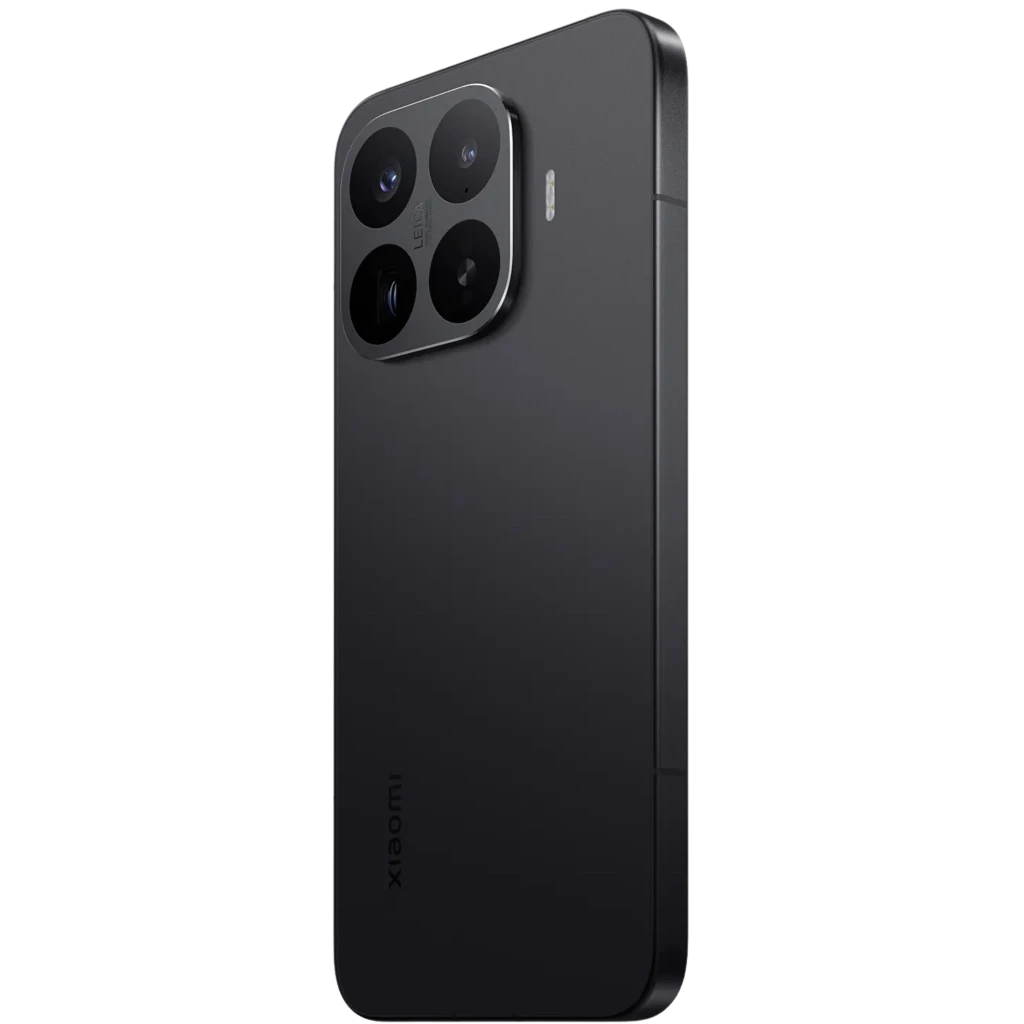 Xiaomi 17T Pro 5G negro con pantalla sin bordes y cámara trasera cuádruple en módulo cuadrado, acabado mate y borde metálico elegante - Ítem5