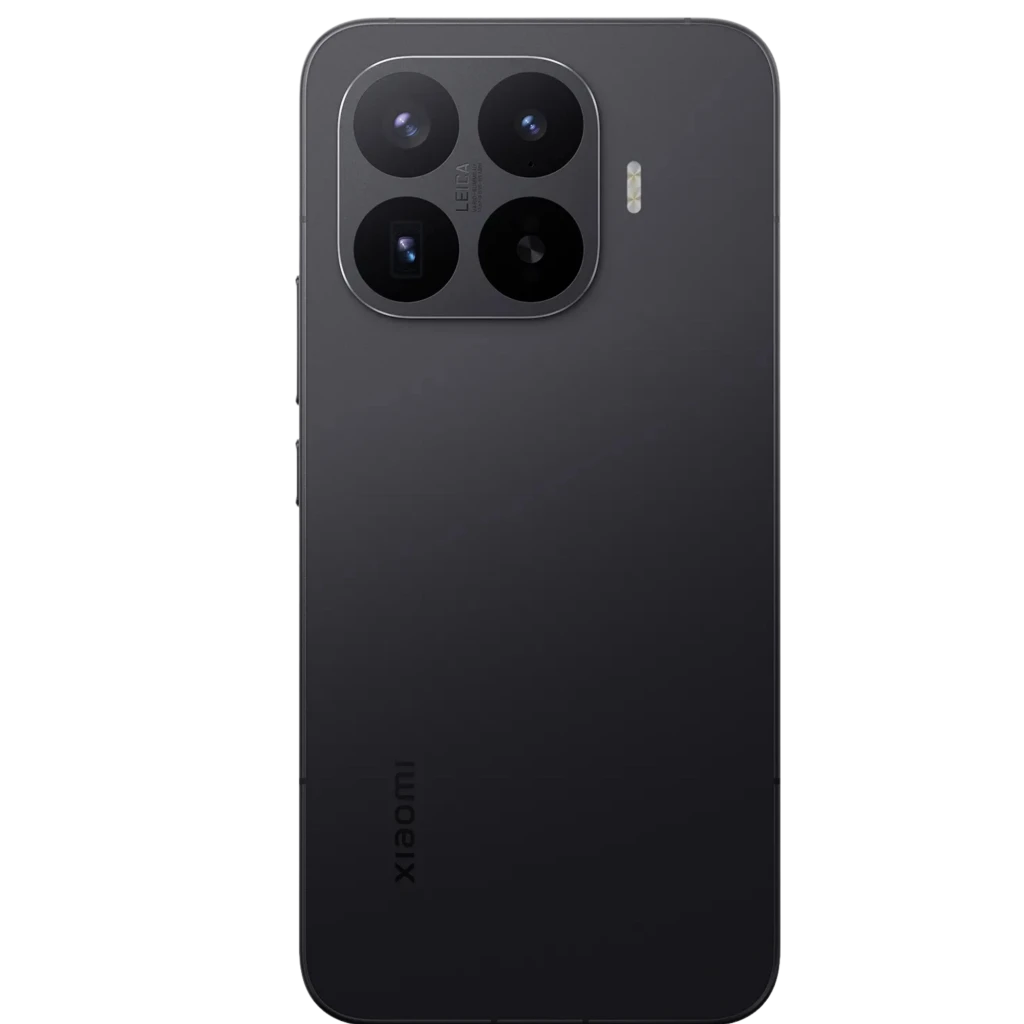Xiaomi 17T Pro 5G negro con pantalla sin bordes y cámara trasera cuádruple en módulo cuadrado, acabado mate y borde metálico elegante - Ítem4
