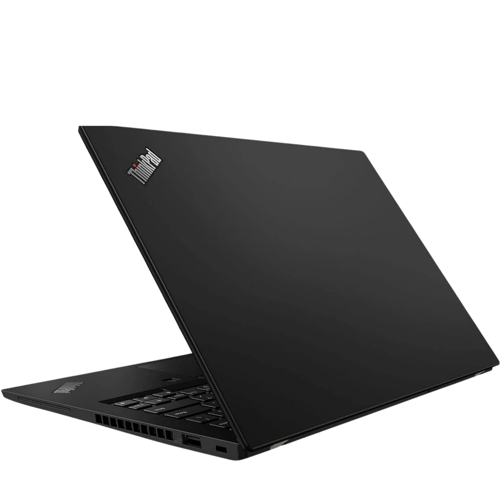 Portátil Lenovo ThinkPad X13 Gen 1 negro, 13.3 pulgadas, teclado retroiluminado con TrackPoint rojo, diseño delgado, pantalla abierta mostrando apps de - Ítem3