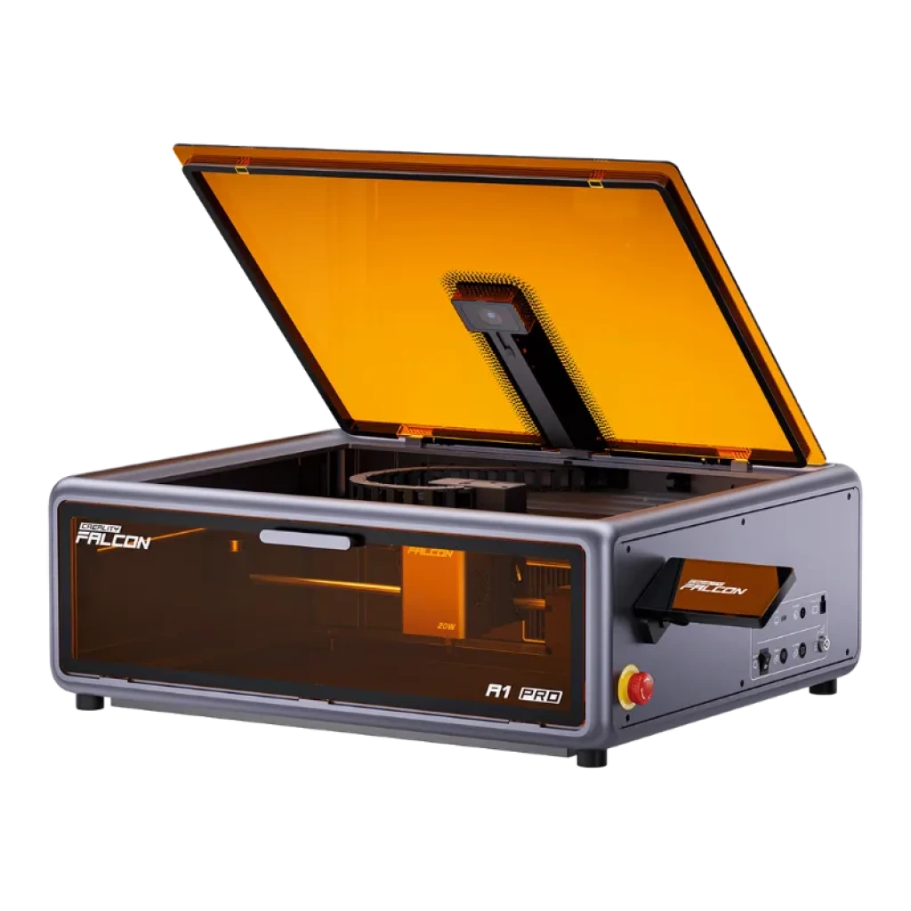 Gravadora a laser de câmara fechada Creality Falcon A1 Pro 20 W - Item1