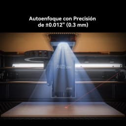 Creality Falcon A1 Pro 20 W avec caméra intégrée, tête laser 20W à autofocus précis ±0,3 mm, point rouge guide, surface de gravure plane éclairée