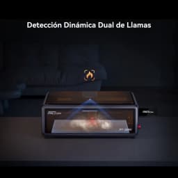 Creality Falcon A1 Pro 20 W avec caméra intégrée, boîtier fermé, détection dynamique des flammes, fenêtre frontale transparente et éclairage de travail