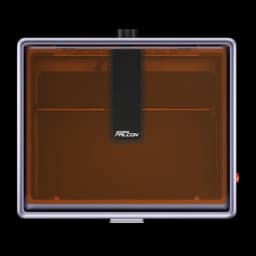 Creality Falcon A1 com tampa protetora âmbar