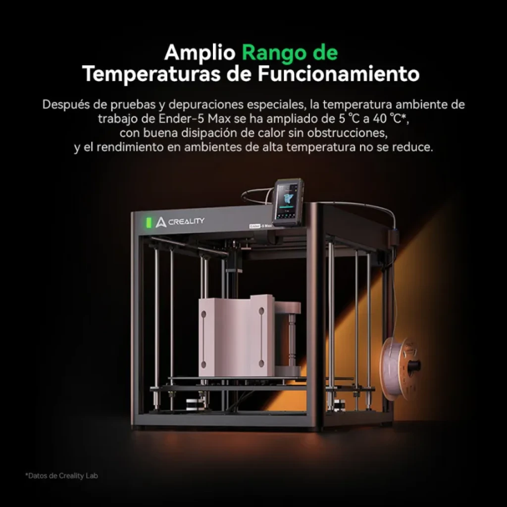 Vista frontal de la Creality Ender 5 Max - Ítem7