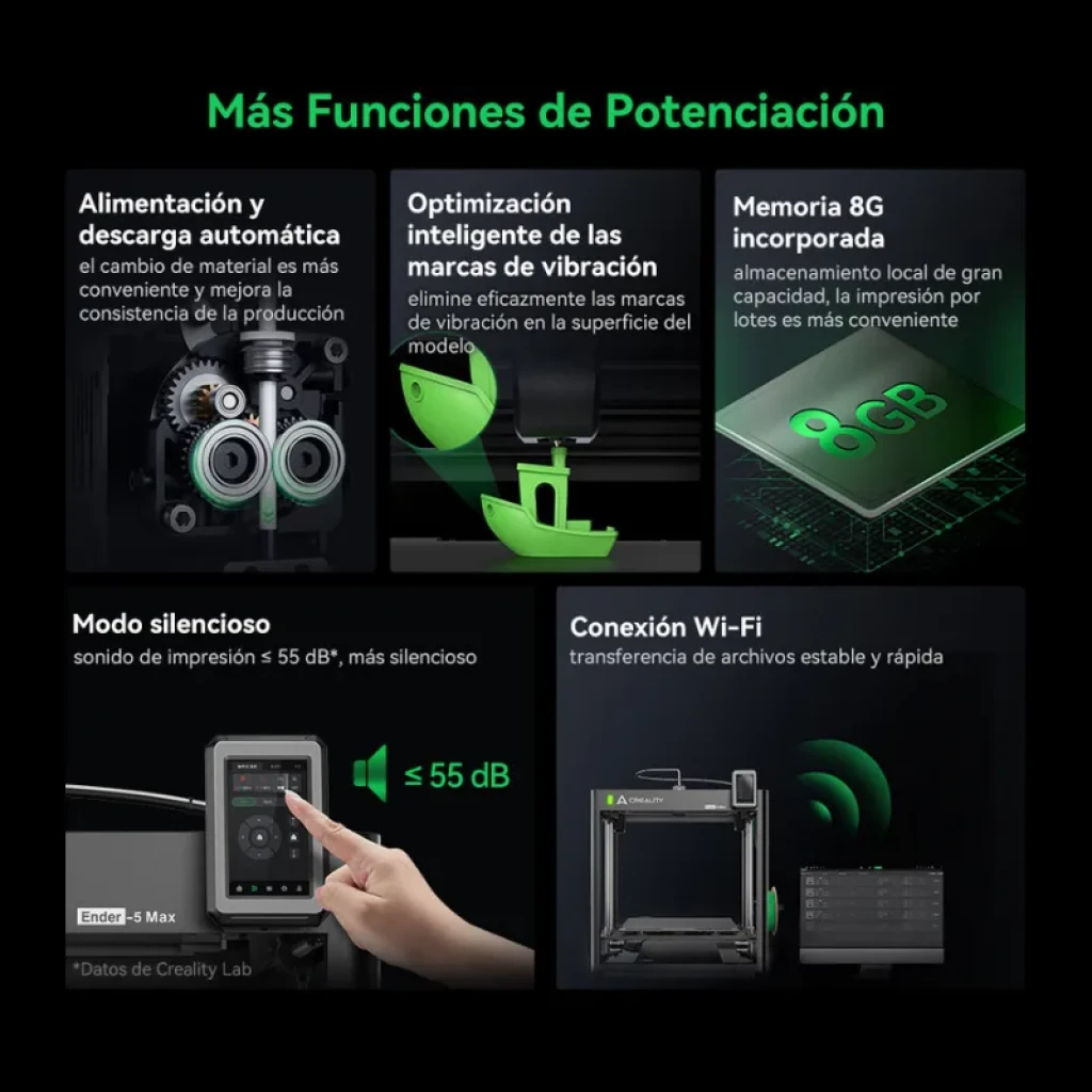 Vista frontal de la Creality Ender 5 Max - Ítem9