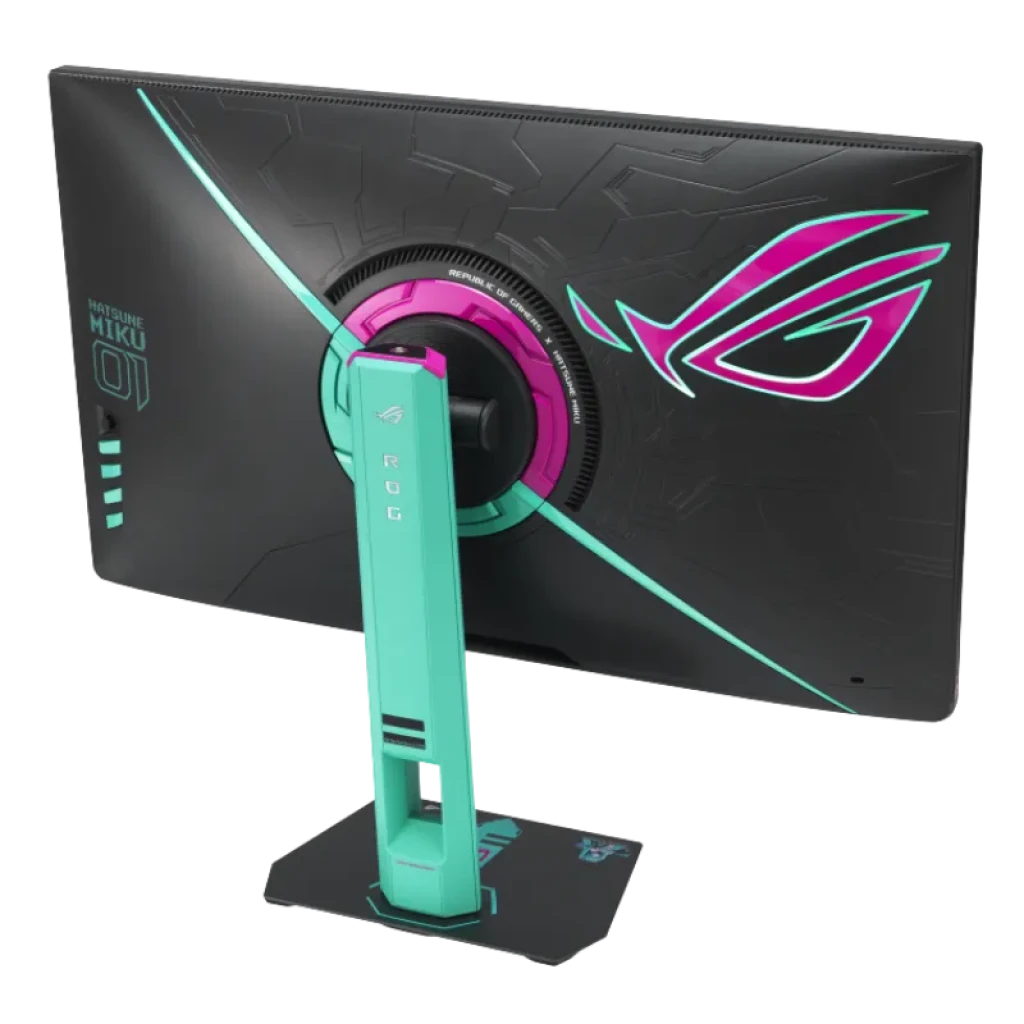 Monitor de jogos ASUS ROG Strix XG27ACMEG-G Hatsune Miku Edition de 27 polegadas QHD - Item4