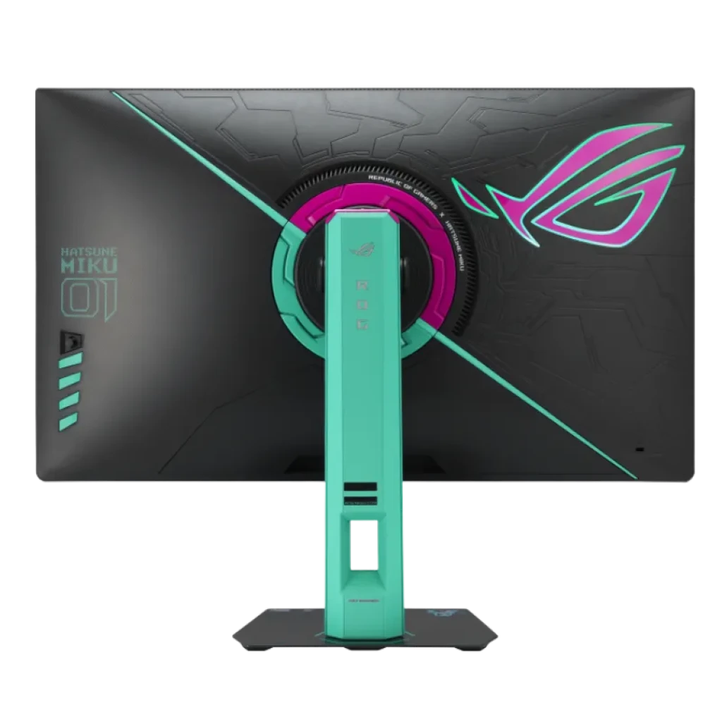 Monitor de jogos ASUS ROG Strix XG27ACMEG-G Hatsune Miku Edition de 27 polegadas QHD - Item5