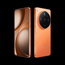 Smartphone Oppo Find X9 Ultra 5G Canyon Orange avec dos brossé, module photo circulaire XL noir, écran bord à bord AMOLED ProXDR et châssis fin premium