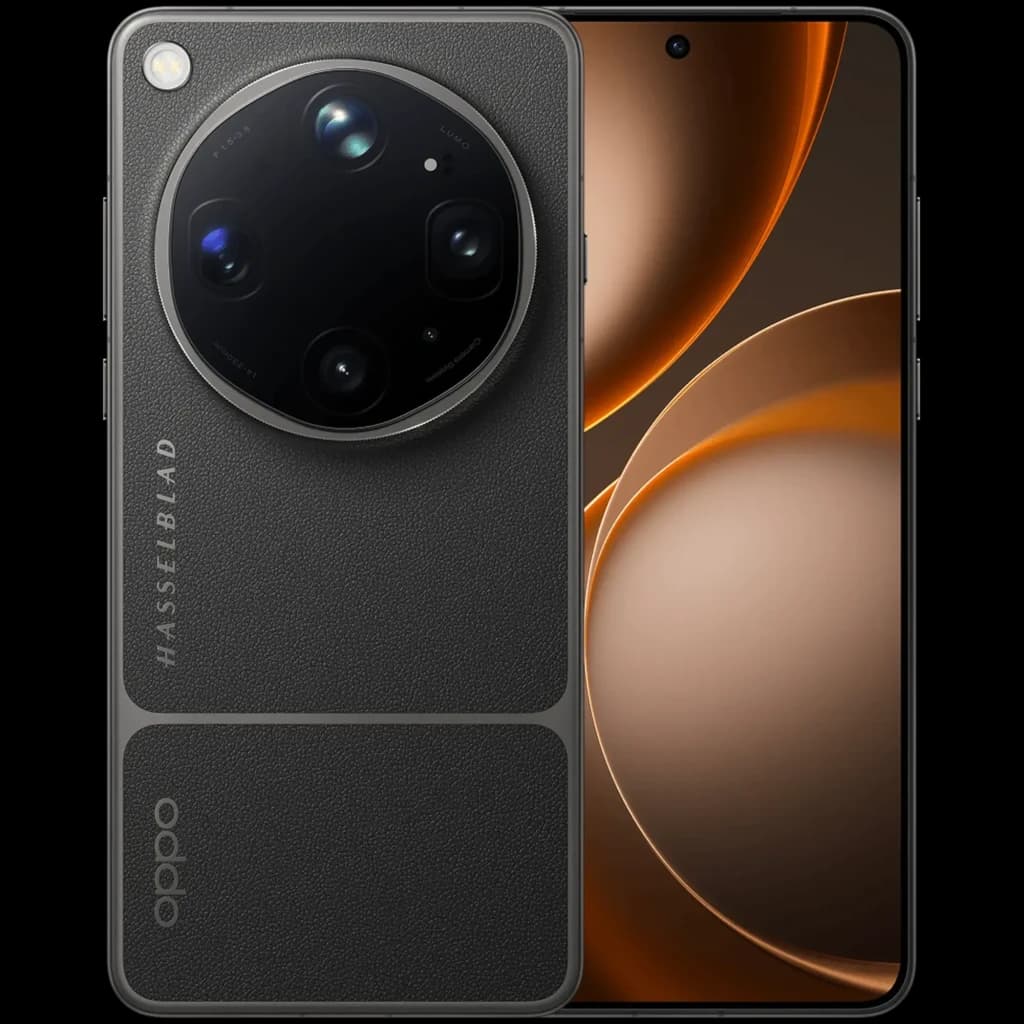 Oppo Find X9 Ultra 5G en Tundra Umber con trasera texturizada, gran módulo Hasselblad circular, pantalla LTPO borde a borde y cámara frontal en orificio