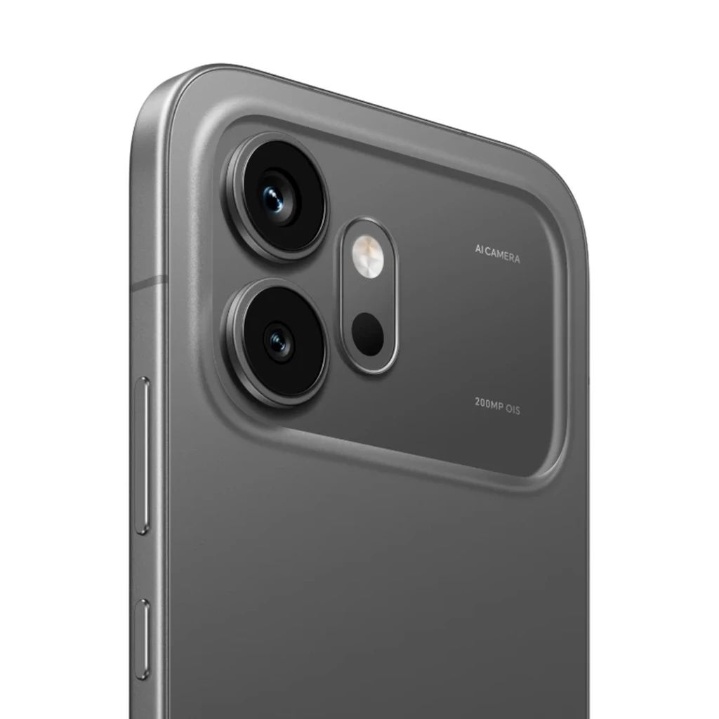 Honor 600 5G 8GB/512GB Negro, frontal y trasera con módulo de cámara de 200MP - Ítem1