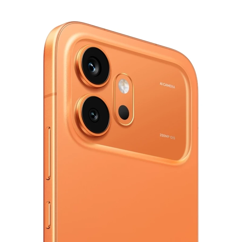 Honor 600 5G 8GB/512GB Naranja, frontal y trasera con módulo de cámara de 200MP - Ítem2