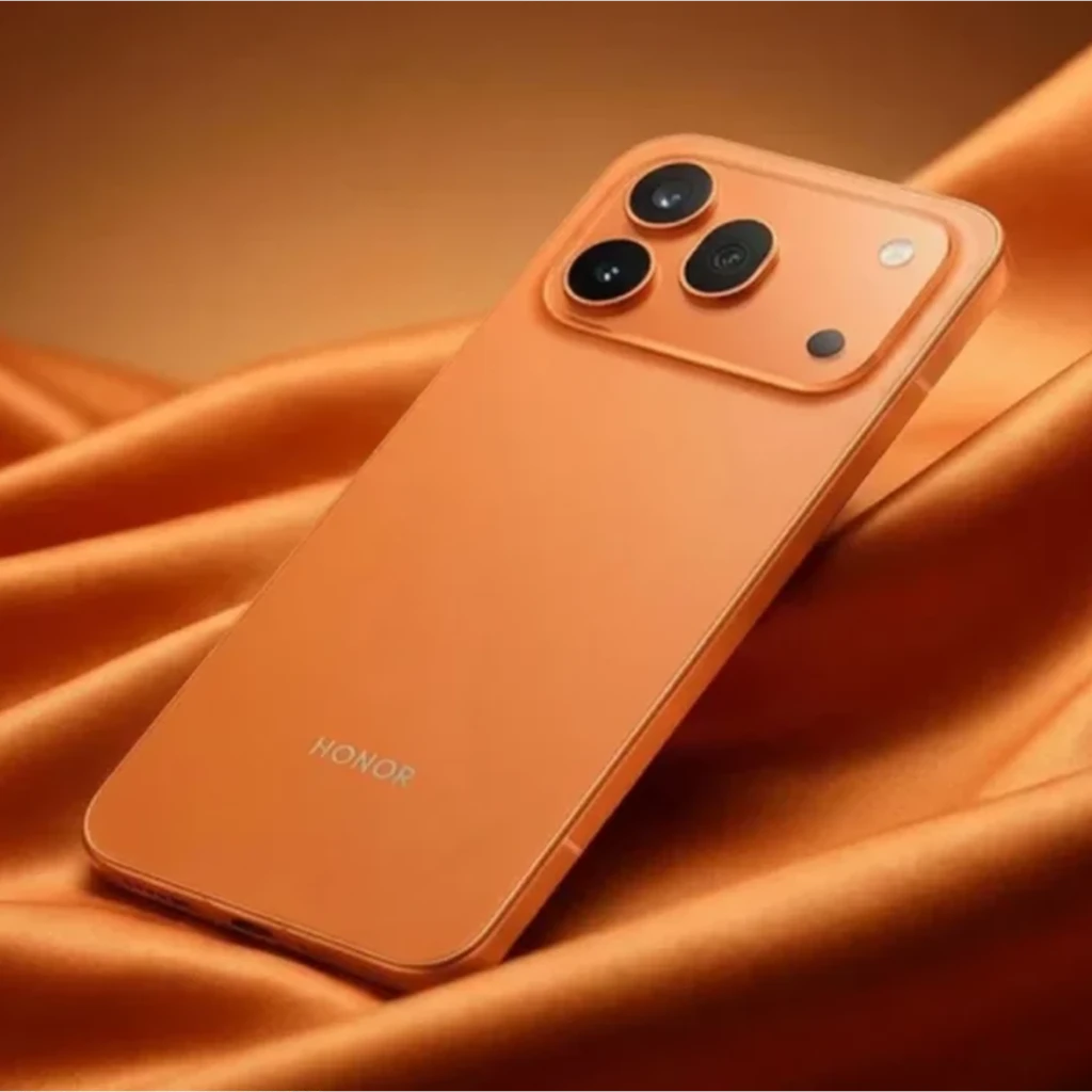 Honor 600 5G 8GB/512GB Naranja, frontal y trasera con módulo de cámara de 200MP - Ítem5