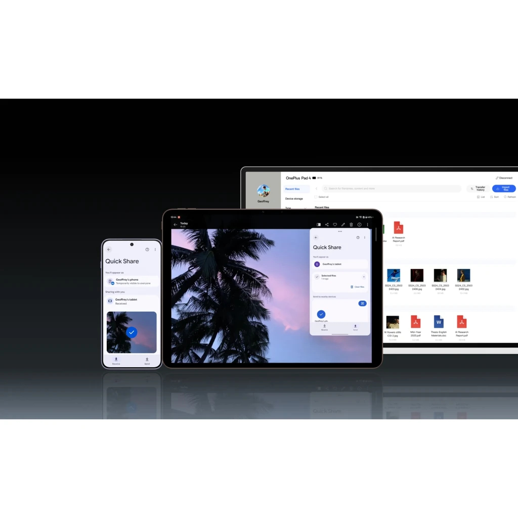 Tablette OnePlus Pad 4 WiFi 13.2 pouces, finition Sage Mist vert pâle, écran bord à bord, module photo arrière ovale, design fin et élégant - Ítem6
