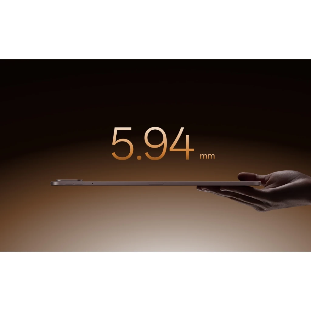 Tablette OnePlus Pad 4 WiFi 13.2 pouces, finition Sage Mist vert pâle, écran bord à bord, module photo arrière ovale, design fin et élégant - Ítem7