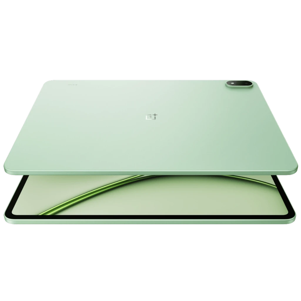 Tablette OnePlus Pad 4 WiFi 13.2 pouces, finition Sage Mist vert pâle, écran bord à bord, module photo arrière ovale, design fin et élégant - Ítem3