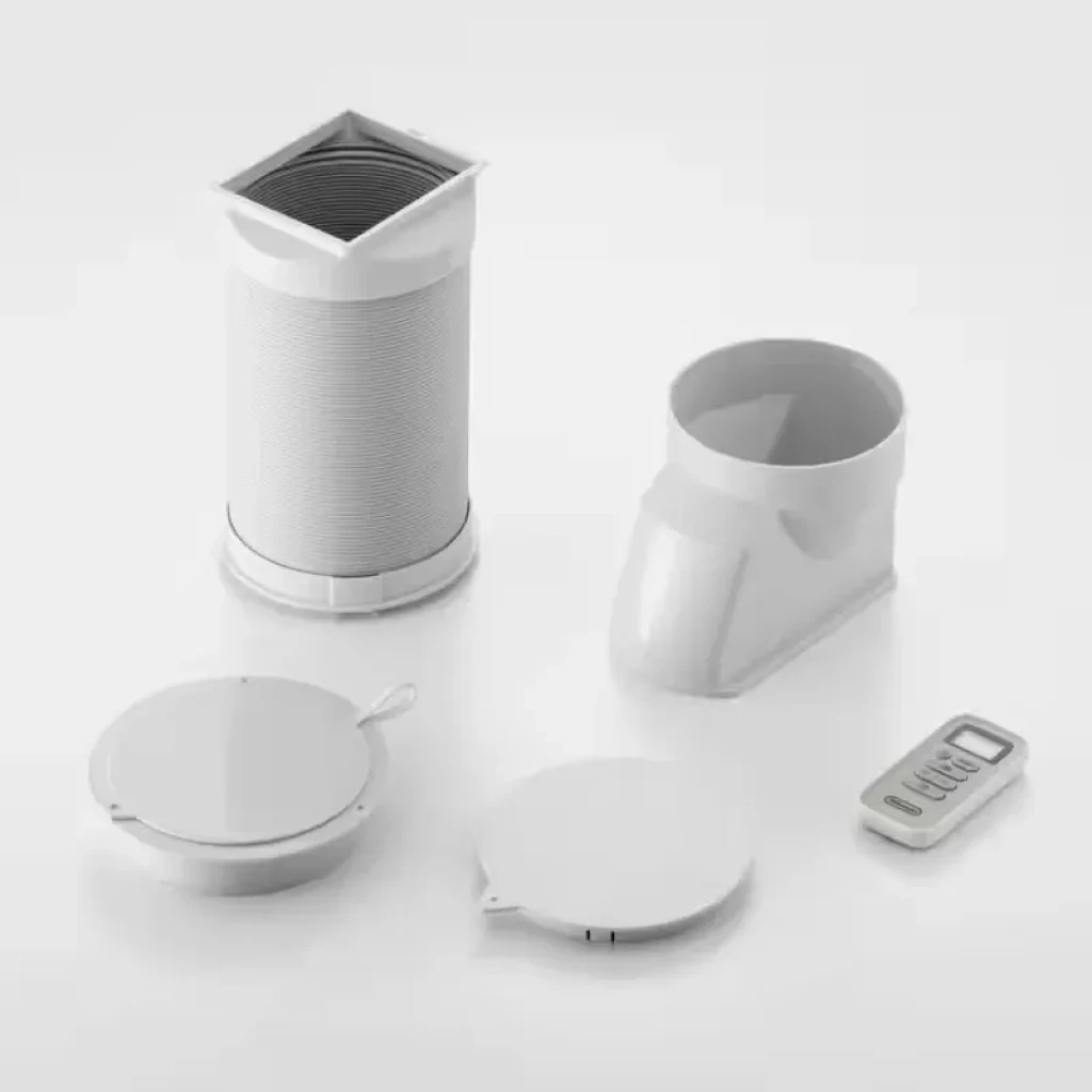 Aire Acondicionado Portátil De'Longhi PAC ES72 Classic Blanco frontal - Ítem3