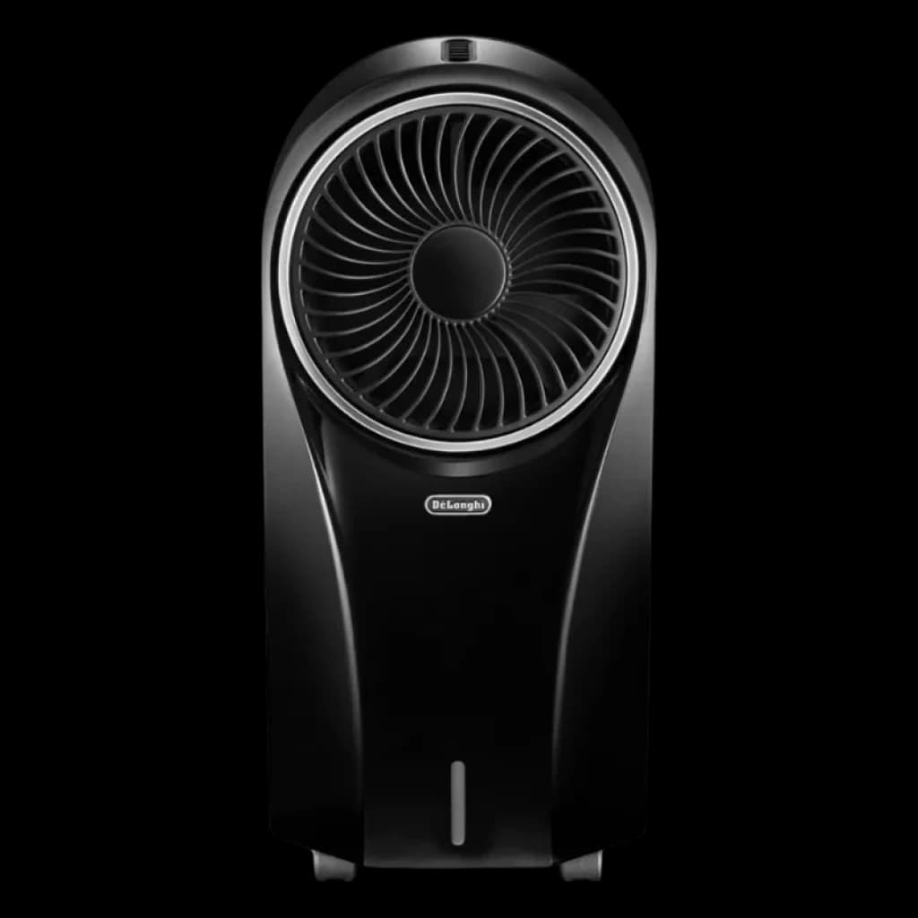 Climatiseur évaporatif De'Longhi EV250 avec ioniseur et panneau de commande LED en haut