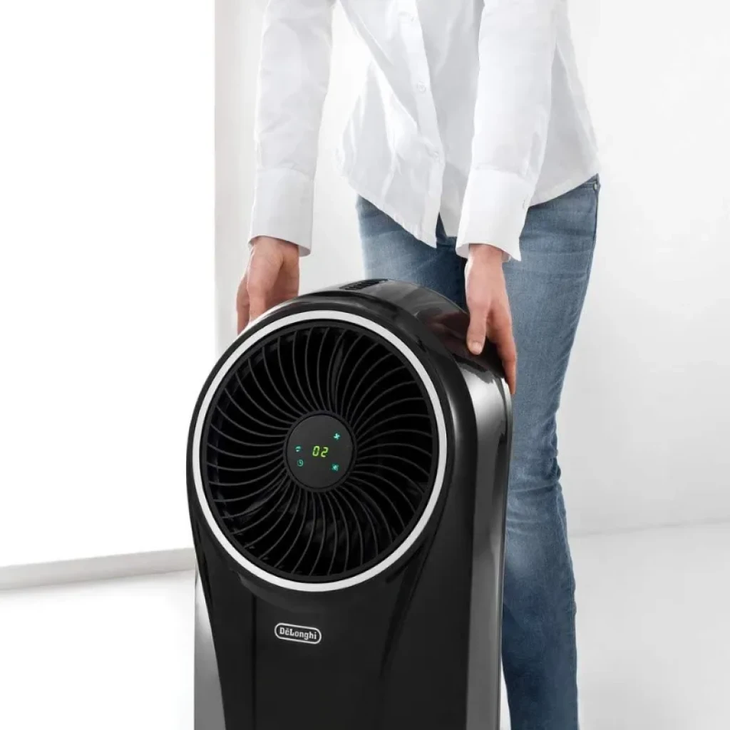 Climatizador evaporativo De'Longhi EV250 con ionizador y panel de control LED superior - Ítem2